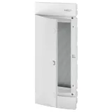 U48CW IT, Щит встраиваемый мультимедийный, 4 ряда, белая дверца, IP40