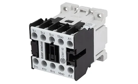 Мини-контактор CM1 10 220/230V 50Hz, 3P, 9A/(20A по AC-1), 4kW(400VAC), 220/230VAC, 1NO