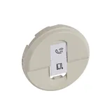 Celiane - Лицевая панель для розетки RJ45 слоновая кость