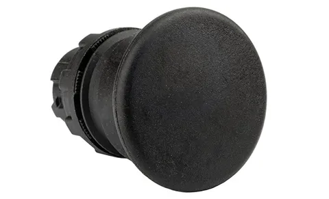 Головка кнопки CP, черная, без фиксации, грибовидная 40mm, 22mm, IP65