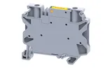 Клемма с ножевым размыкателем CYK4 /6x58,8mm, винтовая, 2 присоед., 4(max 6)mm2, 28A, 1000V, серая