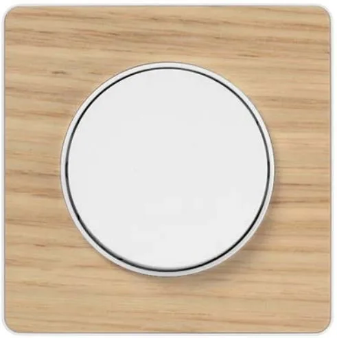 Рамка 1-постовая Schneider Electric Odace S52P802N, ольха