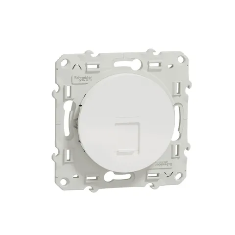 Розетка компьютерная RJ45 Schneider Electric Odace S520471, белый