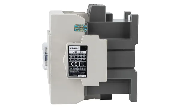 Контактор UKC1-85-22-230AC, 3P, 85A(AC-3), 135A(AC-1), 45kW(400VAC), Uк=230VAC, 2NO+2NC
