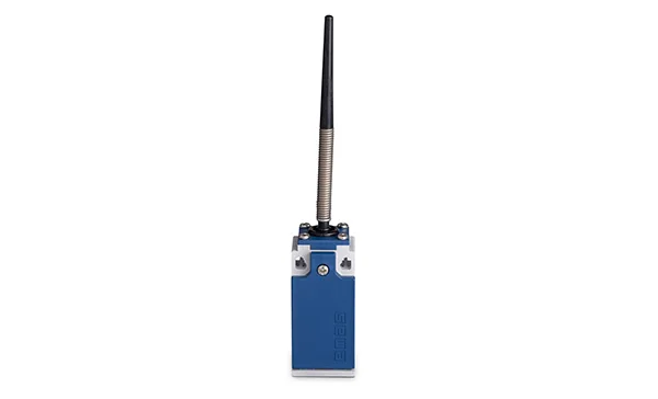 Выключатель концевой L5, 1NO+1NC мгнов., 3A 240V AC-15, рычаг пружинный с пласт. наконечником, пластиковый корпус, IP65