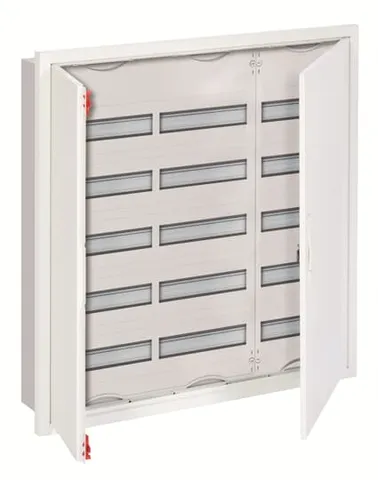 Щиток встраив. ABB U63 216M, распашная белая мет.дверь, 125A, IP31, +PE+N, ниша 984x810x120, 3х6х12M