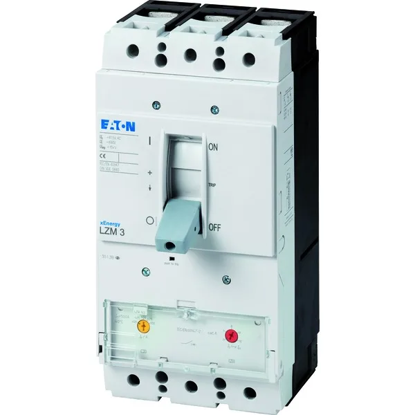 Авт. выключатель LZMC3-AE630-I, 3P, 630A, 415VAC, 36kA, It=315_630A, Ie=1260_5040A