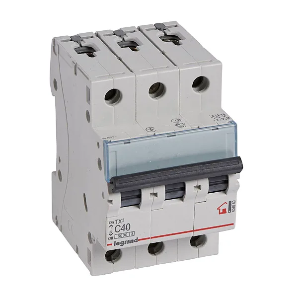 Авт. выключатель TX3, 3P, 40A, хар-ка C, 6kA, 3M