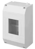 Корпус для пломбировки MIKRO S-4, 4M, без клемм и дверцы, 125x80x58mm, IP20