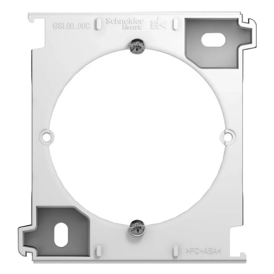 Монтажная коробка Systeme Electric Glossa, расш-е наруж. монтажа, белый