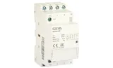 Контактор модульный GYHC-4P, 25A, 2NO+2NC, 24VAC/DC, 2M