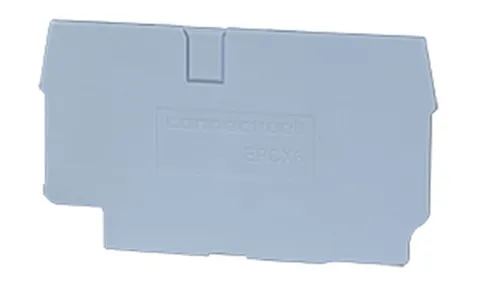 Крышка концевая EPCX6 /1,5mm, для клемм CX6,CXG6,CP6,CPG6, серая