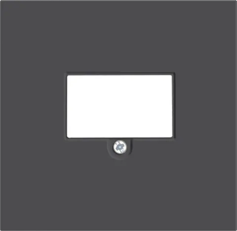 Накладка стандарта TAE для розеток USB, HDMI, аудио, черный, серия R98