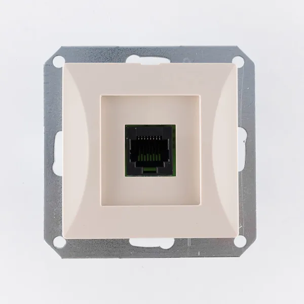 OPAL - Розетка RJ-45 кат.5e, бежевый