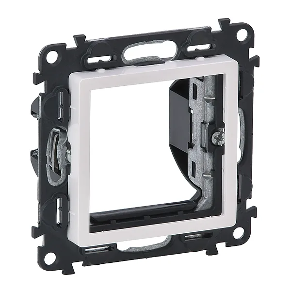 Valena Life - Адаптер для механизмов Mosaic 2-модульных, белый (инд. упаковка)