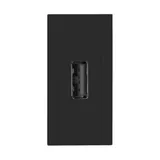 Noen - Розетка USB 2.0, двойной разъем, Type A, 1М, черная