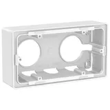 Коробка для открытой установки Schneider Electric Unica, NEW, 2-постовая, белый