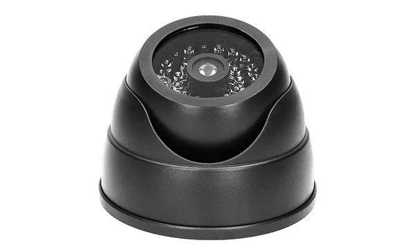 Муляж миникамеры ORNO c LED-индикатором, для помещений, черный корпус, питание 3x1,5V AAA-батарейки