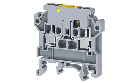 Клемма с ножевым размыкателем CKT4U /6x46,3mm, винтовая, 2 присоед., 4(max 6)mm2, 28A, 800V, серая