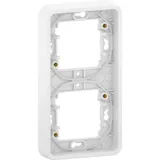 Рамка Schneider Electric Mureva, S, 2-постовая, вертикальная, белый, IP55