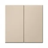 Выключатель Systeme Electric ArtGallery, клавиши для 2-клавишного выключтаеля, песочный