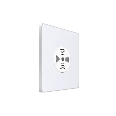 Выключатель Systeme Electric Infinity, звуковой скрытой установки 100Вт с выдержкой времени (230В), Арктический лед