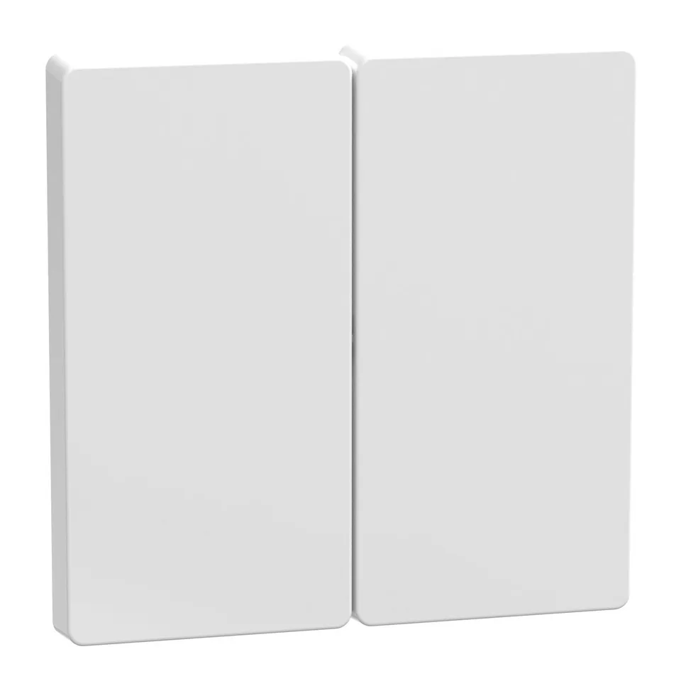 Лицевая панель Schneider Electric D-Life, клавиша 2-ная, бел. лотос