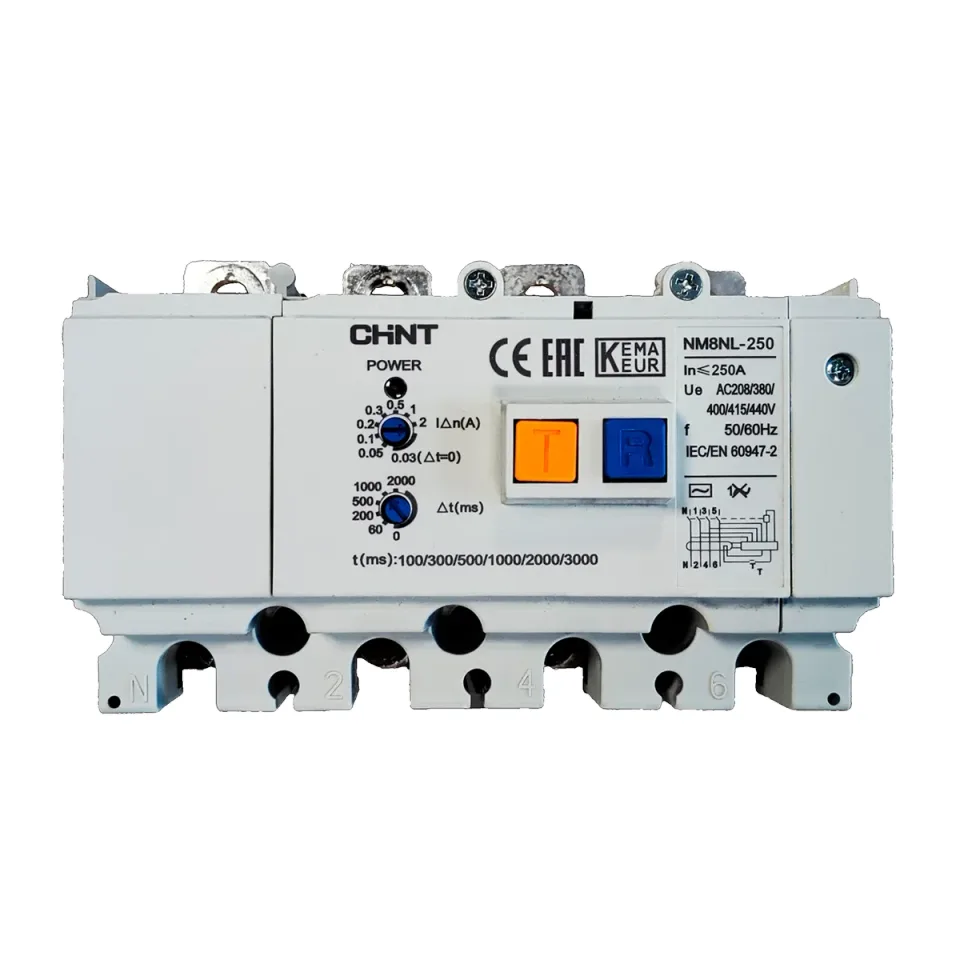 Диф. модуль NM8NL-400 4P A RCD1