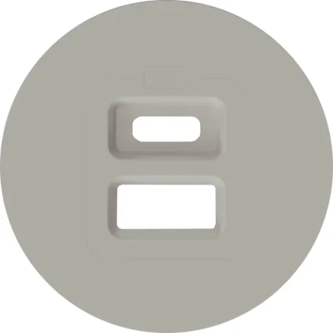 Накладка для розеток USB, матовый кашемир, серия D16