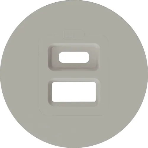 Накладка для розеток USB, матовый кашемир, серия D16