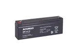Батарея аккумуляторная Acumax AM2.2-12, T1, 12V/2.2Ah, 66x178x35 HxLxW, 0.96kg, 6-9 лет