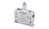 Блок индикатора, зеленый, LED, 100_230VAC, монтаж в коробку, для CP/CM серий