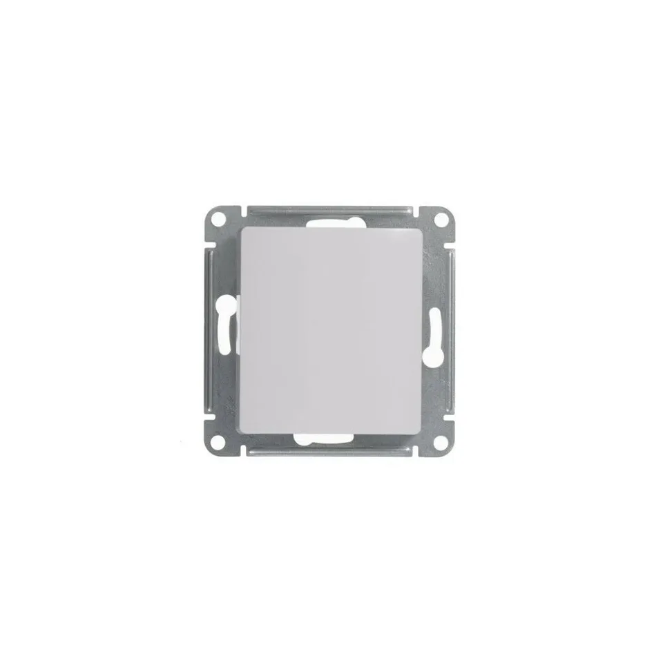 Выключатель Systeme Electric Glossa, 1-клавишный переключатель, схема 6, 10АХ, механизм, белый