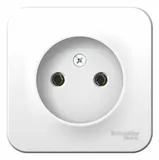 Розетка Systeme Electric Blanca, открытой установки без заземления без шторок изол. пл., 16А, 250В, белый