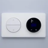 Рамка 2-постовая Schneider Electric Odace S52P804R, прозрачный белый