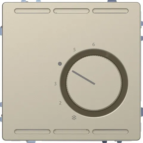 Термостат Schneider Electric D-Life, терморегулятор с центр. пл. с перекл. конт.230В, сахара, SD