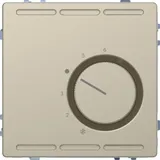 Термостат Schneider Electric D-Life, терморегулятор с центр. пл. с перекл. конт.230В, сахара, SD