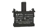 Блок индикатора, зеленый, LED, 24VAC/DC, монтаж на адаптер, для PB1 серии