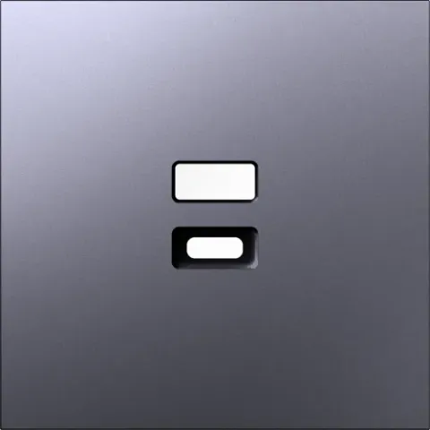 Накладка для розеток USB, сталь, серия S08