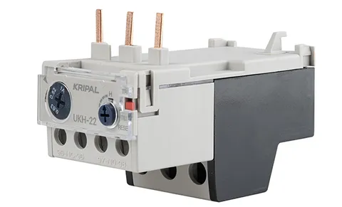 Реле тепловой перегрузки UKH-22, It=0.63_1A, 1NO+1NC, CLASS 10A, прямой монтаж для UKC(D)-9_22