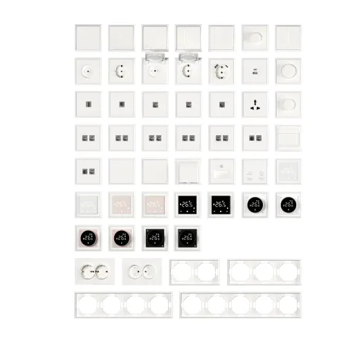 Накладка для светильника Step Light DB986, матовый белый, серия S08