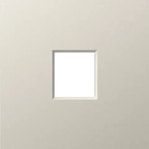 Накладка 1-я для розеток RJ45, TV, SAT, HDMI, матовый кашемир, серия A07