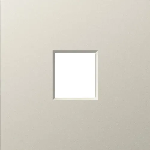 Накладка 1-я для розеток RJ45, TV, SAT, HDMI, матовый кашемир, серия A07