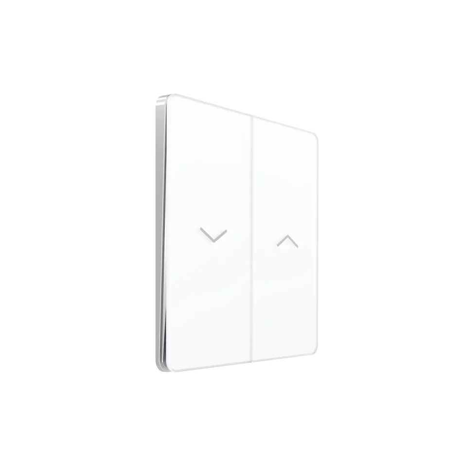Выключатель Systeme Electric Infinity, для жалюзи скрытой установки (250В, 10А), Арктический лед