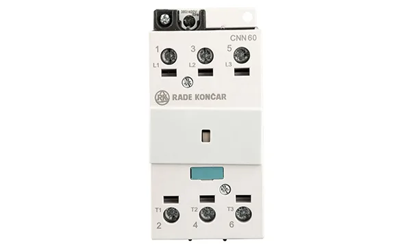 Контактор CNN 60 00 380/400V 50Hz, 3P, 60A/(85A по AC-1), 30kW(400VAC), 380/400VAC