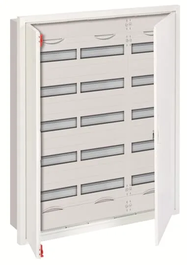 Щиток встраив. ABB U63 216M, распашная белая мет.дверь, 125A, IP31, +PE+N, ниша 984x810x120, 3х6х12M