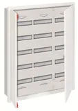 Щиток встраив. ABB U63 216M, распашная белая мет.дверь, 125A, IP31, +PE+N, ниша 984x810x120, 3х6х12M