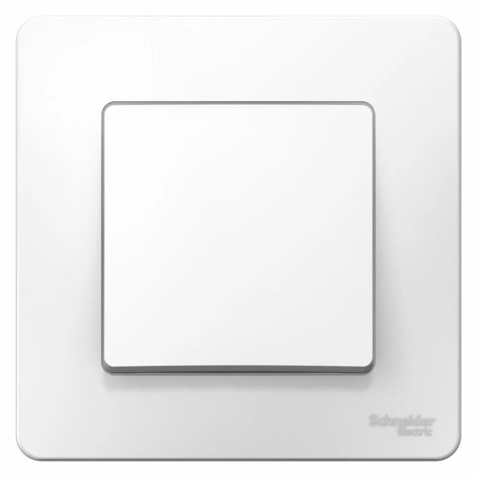 Выключатель Systeme Electric Blanca, скрытой установки 1-клавишный (cх.1), 6А, 250B, белый