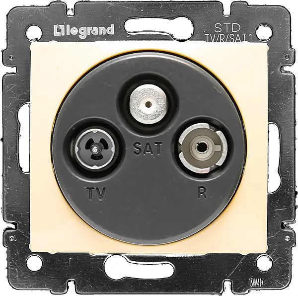 Valena - Розетка TV-RD-SAT-концевая 2400MHz, < 10 дБ, сл.кость