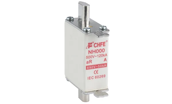 Вставка плавкая NH000, 100A, AC690V/500VDC, 50kA, тип aR